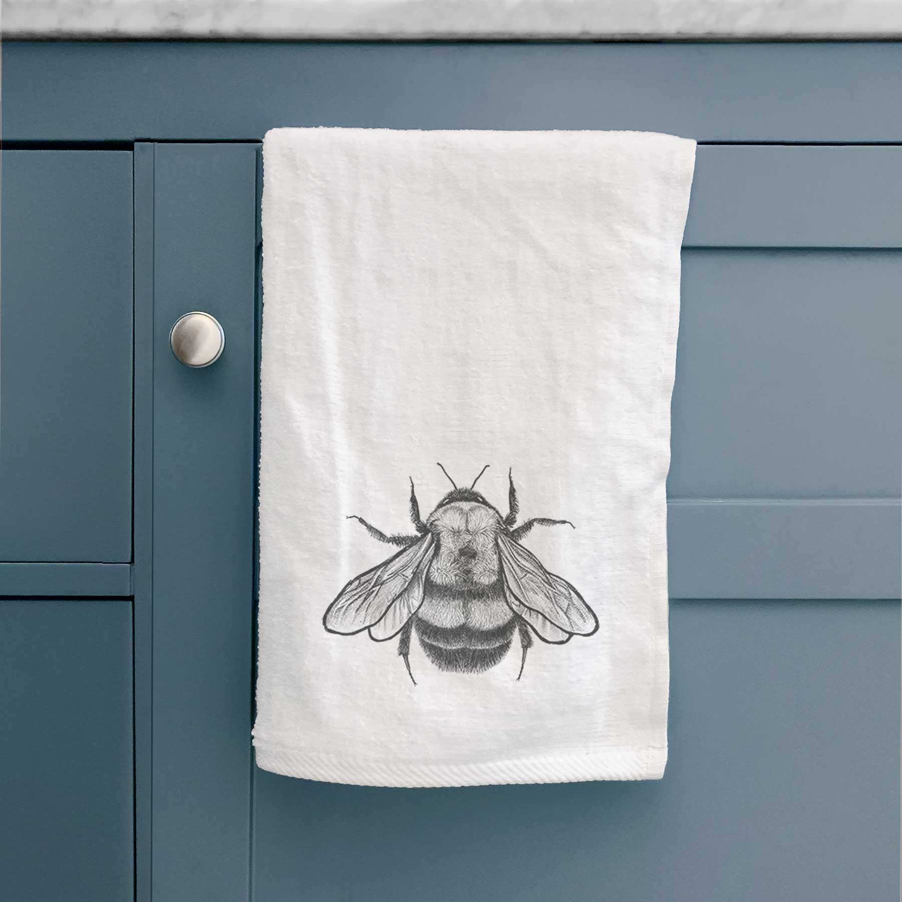 Rusty-Patched Bumble Bee Premium Decorative Hand Towel