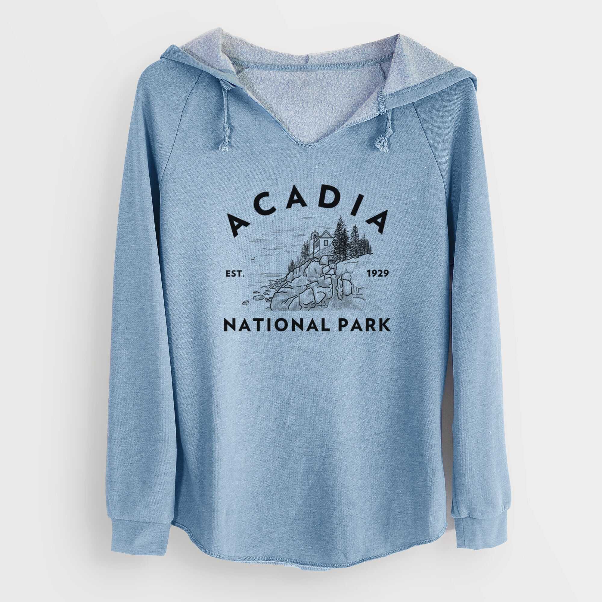 Acadia National Park - Cali Wave Hooded Sweatshirt