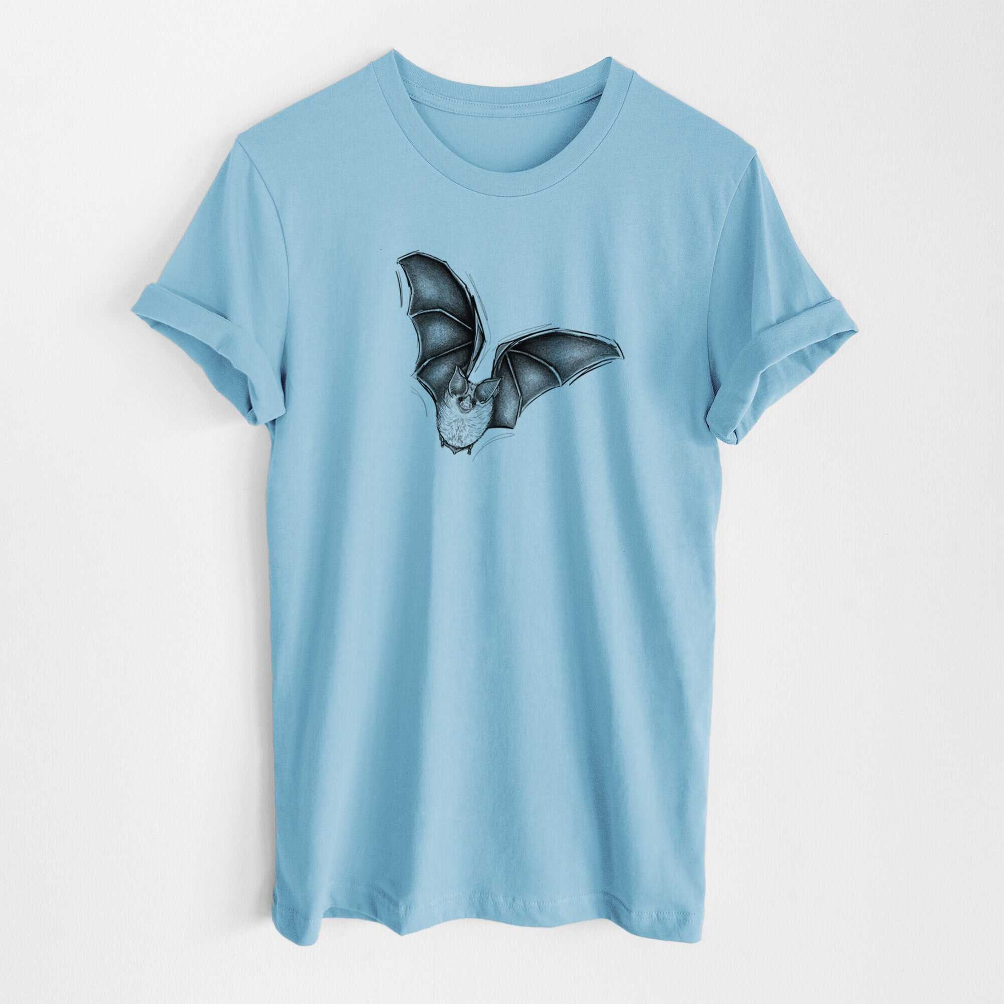 Macrotus californicus - California Leaf-nosed Bat - Lightweight 100% Cotton Unisex Crewneck