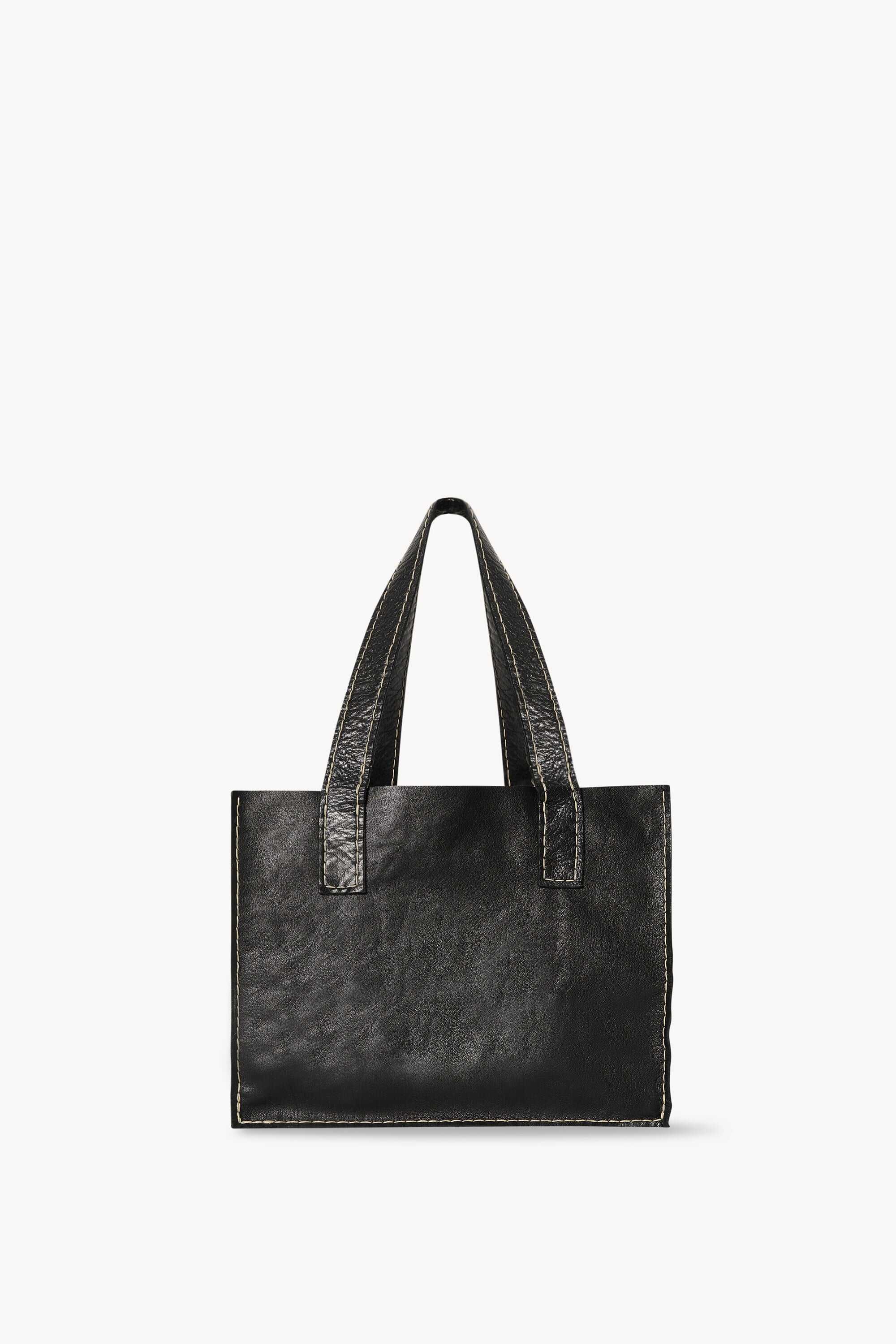 Maya EW Tote Bag in Leather