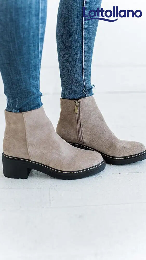 Bridgette Taupe Bootie - Size 5.5 Left