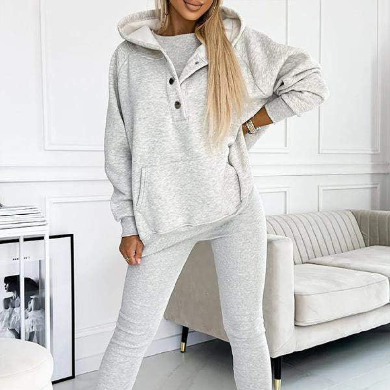 Casual Comfort Sweatshirt Suit