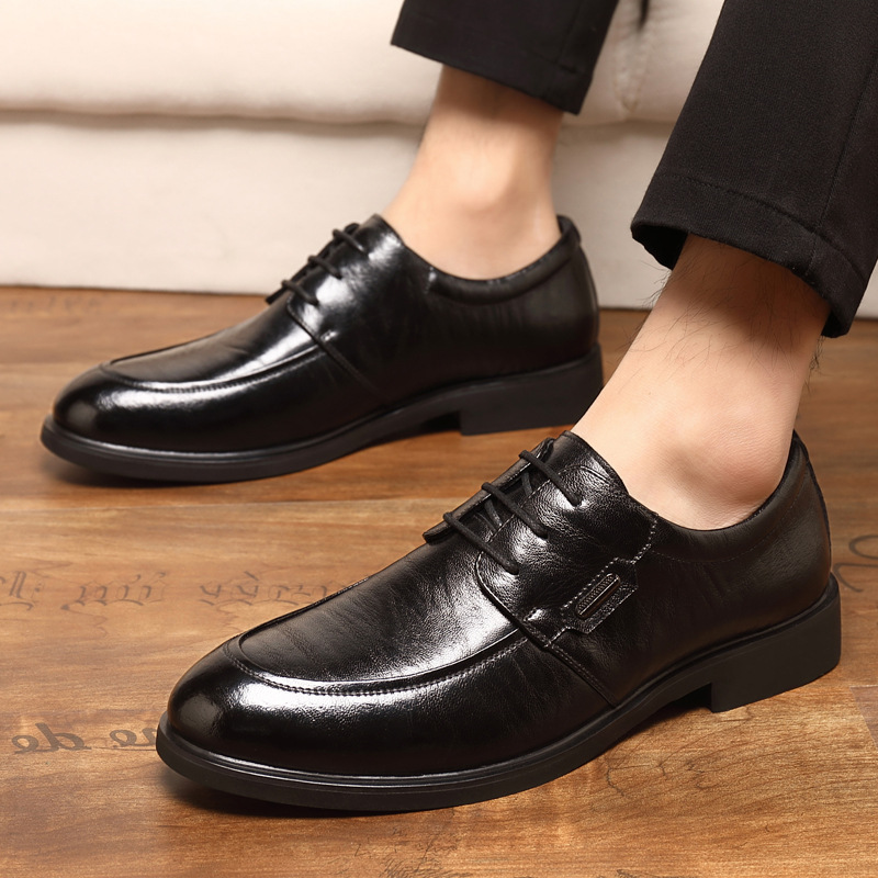 🔥HOT SALE-Men's Genuine Leather Shoes 2023 Winter New Business Formal Shoes Fashion Casual Shoes