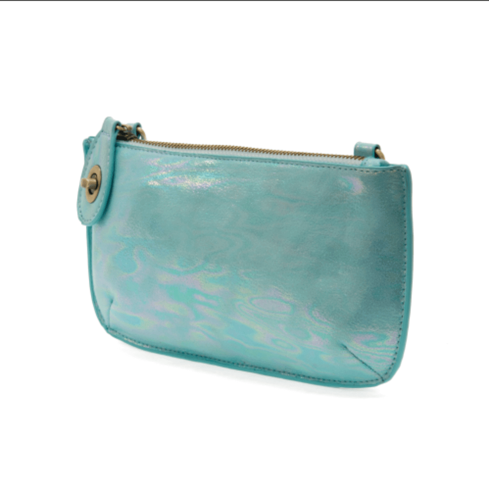 Holographic Mini Wristlet Crossbody Purse Clutch
