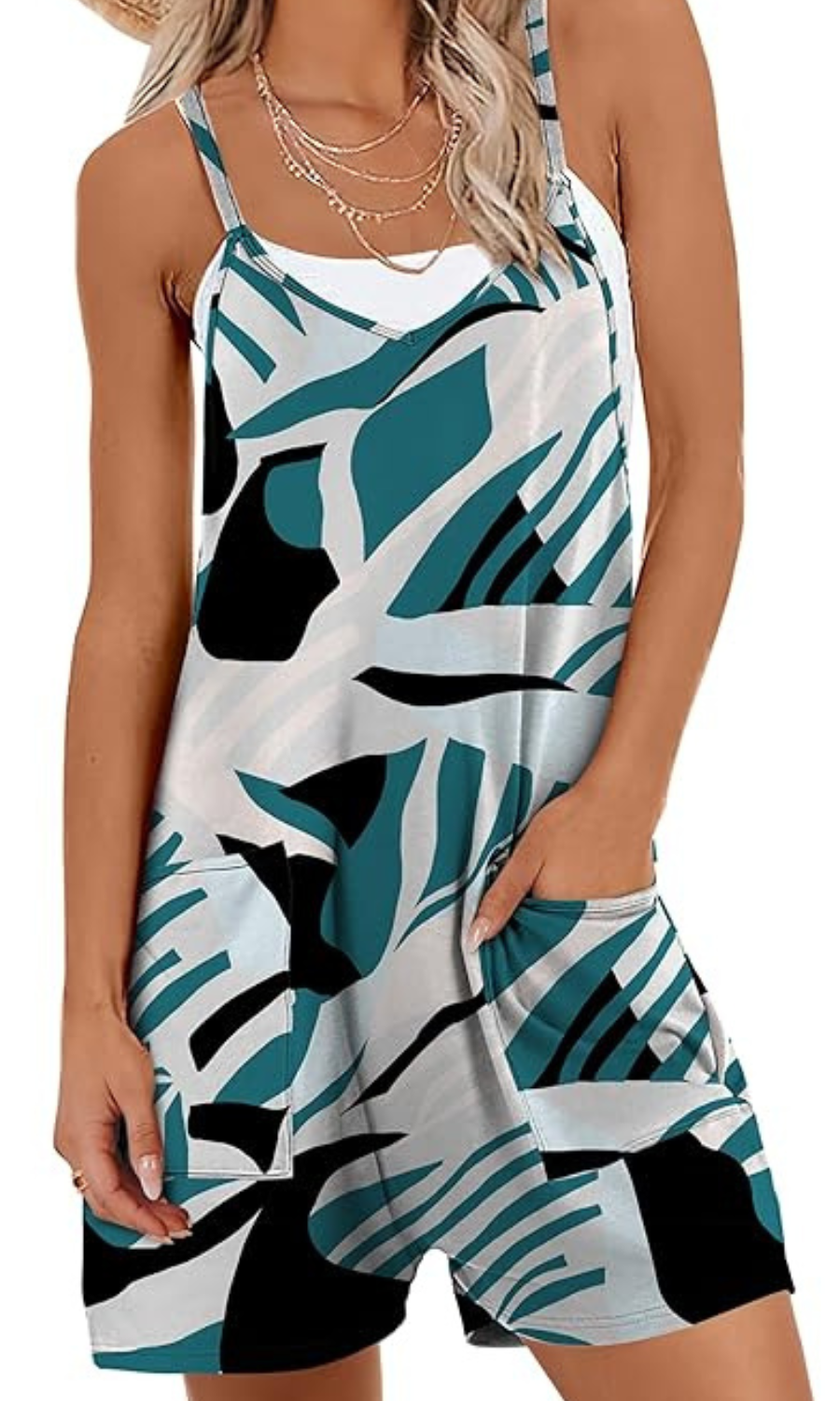 Loose Fit Sleeveless Jumpsuit For Casual Summer And Travel Days