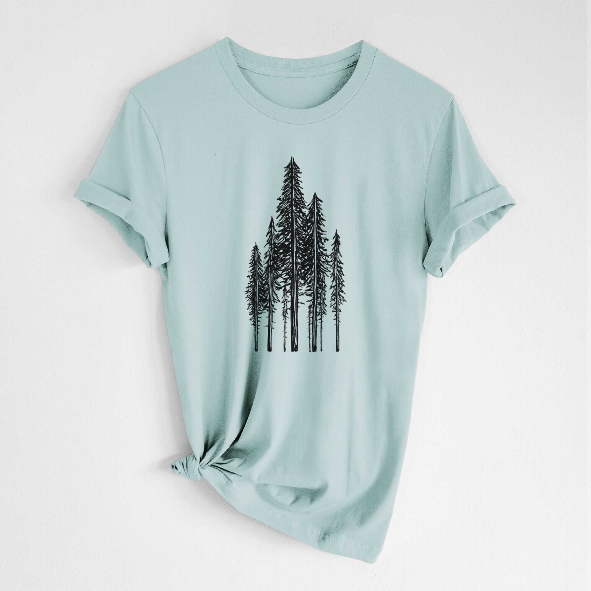 Coastal Redwoods - Lightweight 100% Cotton Unisex Crewneck