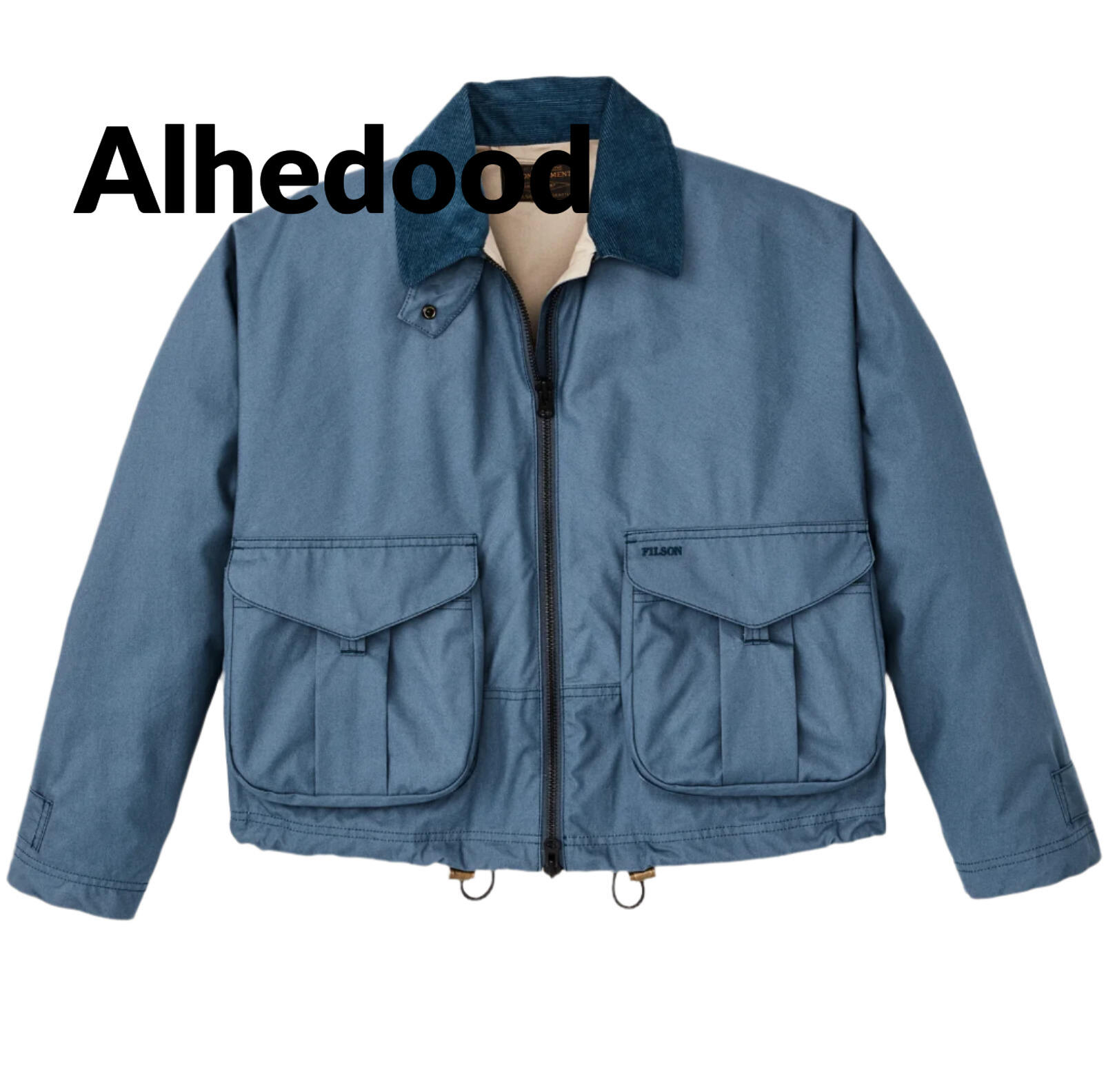 Filson Women's Aviator Short Work Jacket in Flag Blue