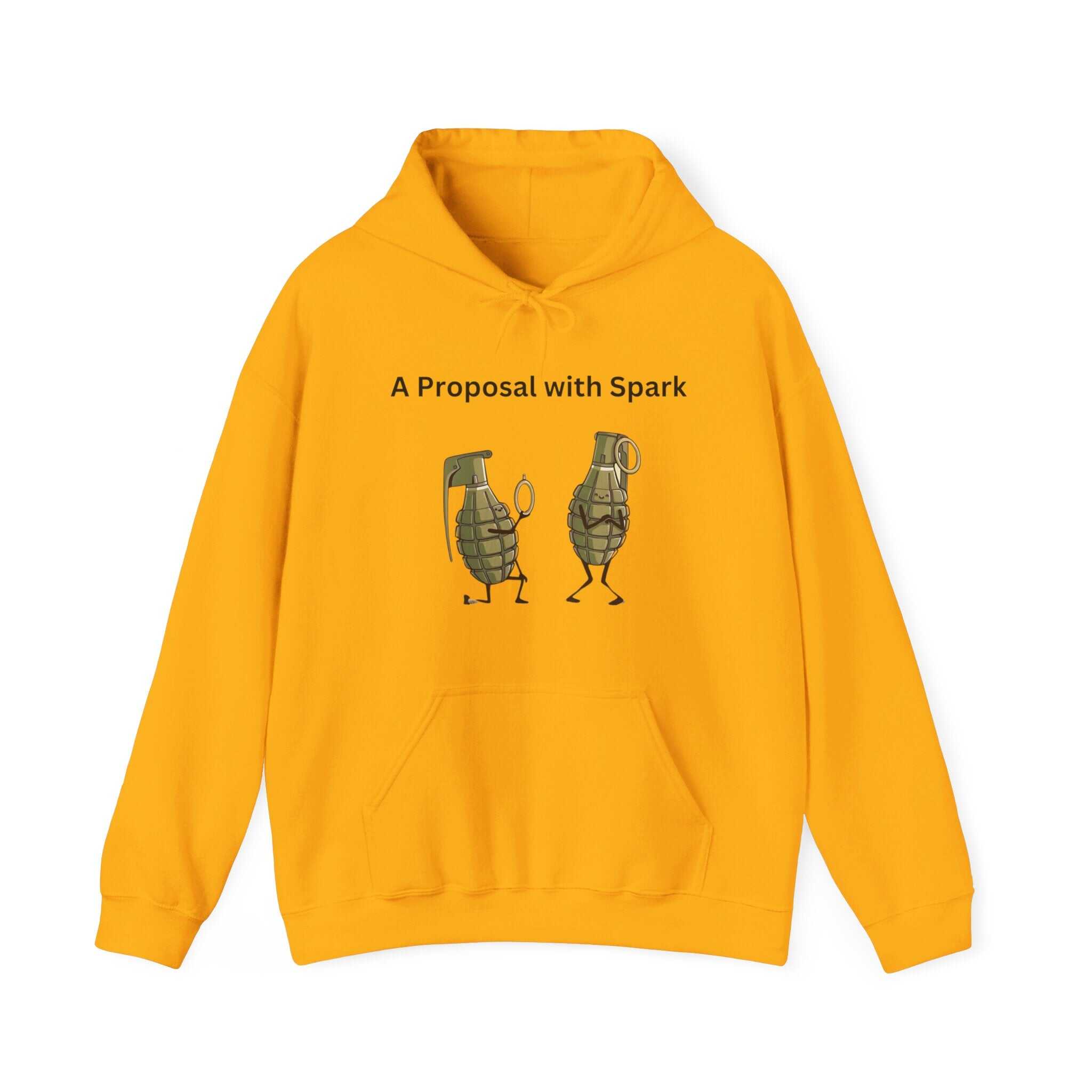 ZCKBDA Proposal with Spark. Unisex Heavy Blend™ Hooded Sweatshirt