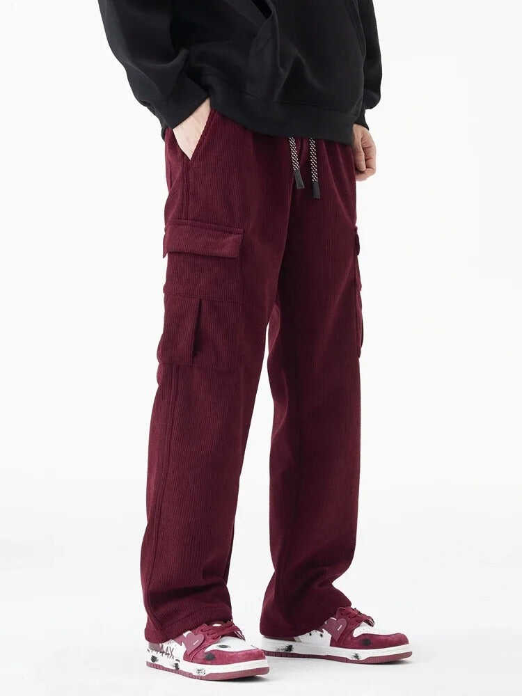 FLEECE LINED CARGO PANTS
