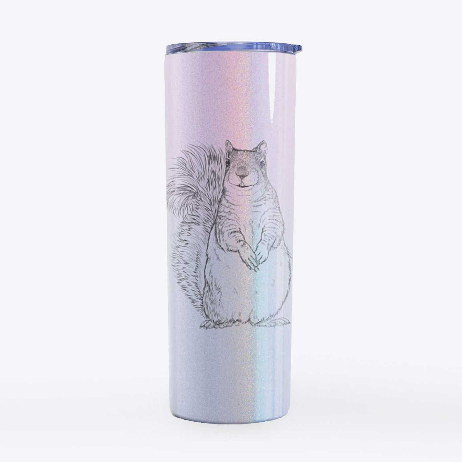 Western Grey Squirrel - Sciurus griseus - 20oz Skinny Tumbler