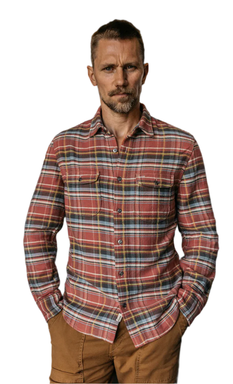 Kato Vintage Plaid 'The Brace' Shirt