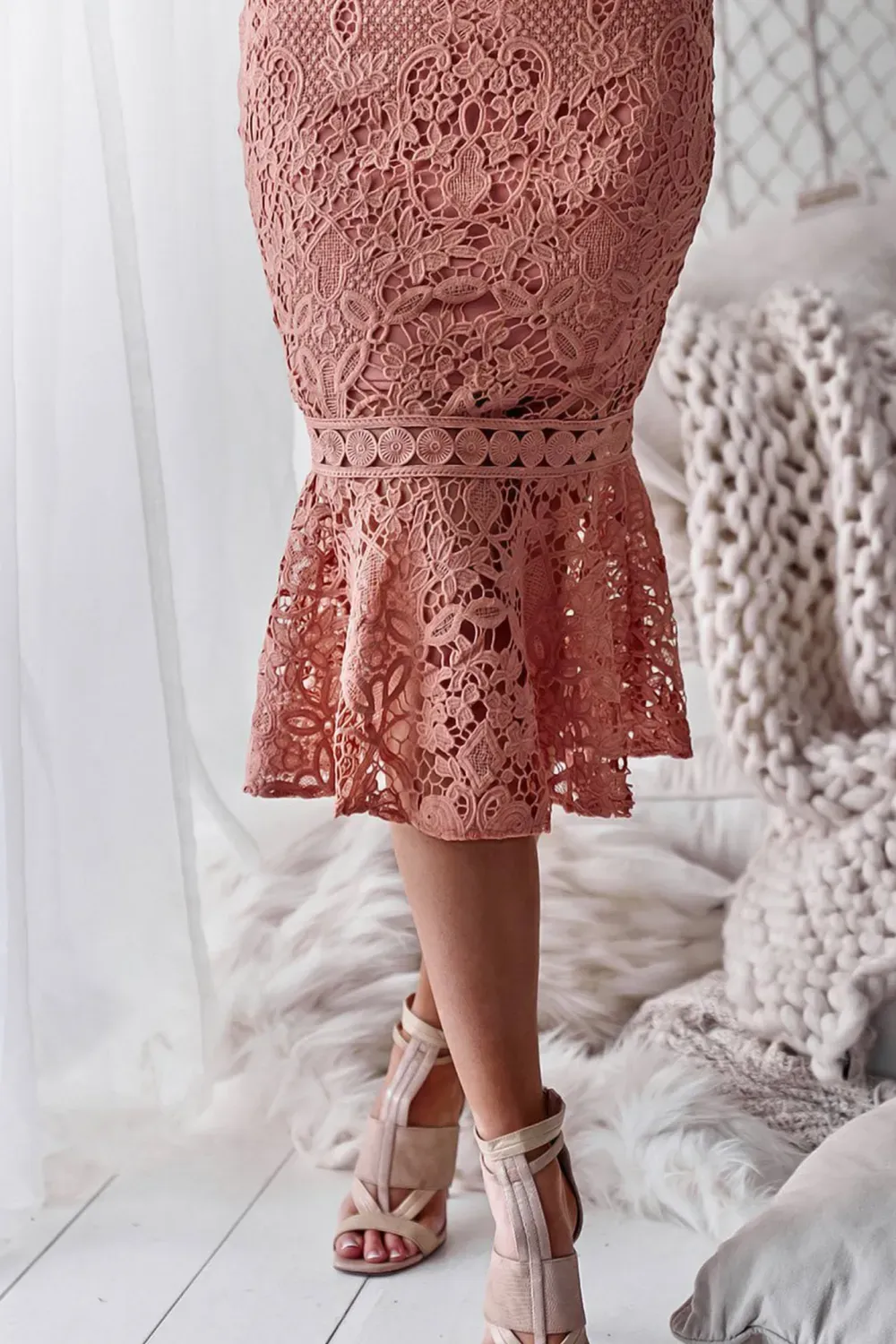 Sonia Dress (Blush)