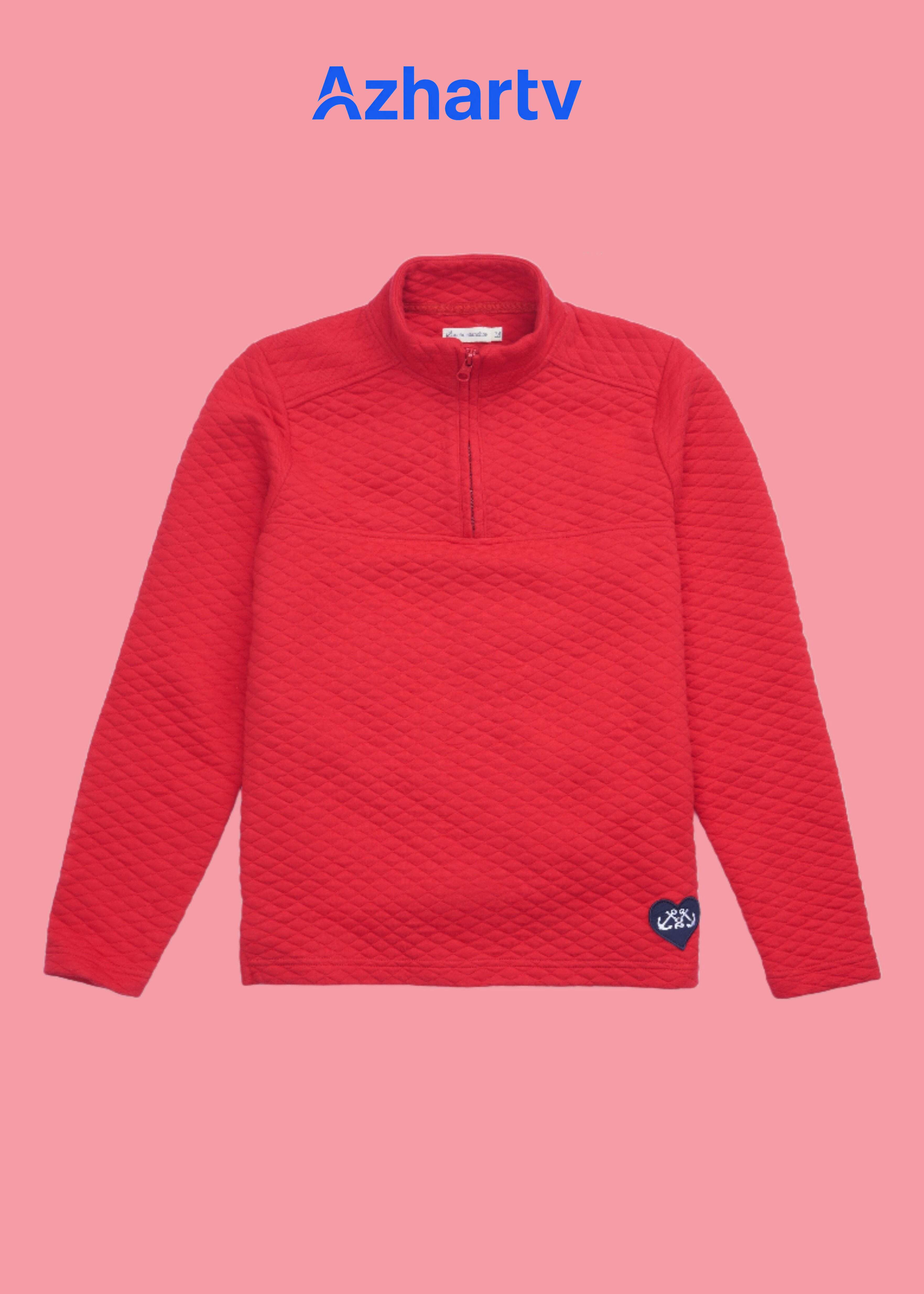 Anna 1/4 Zip Sweatshirt