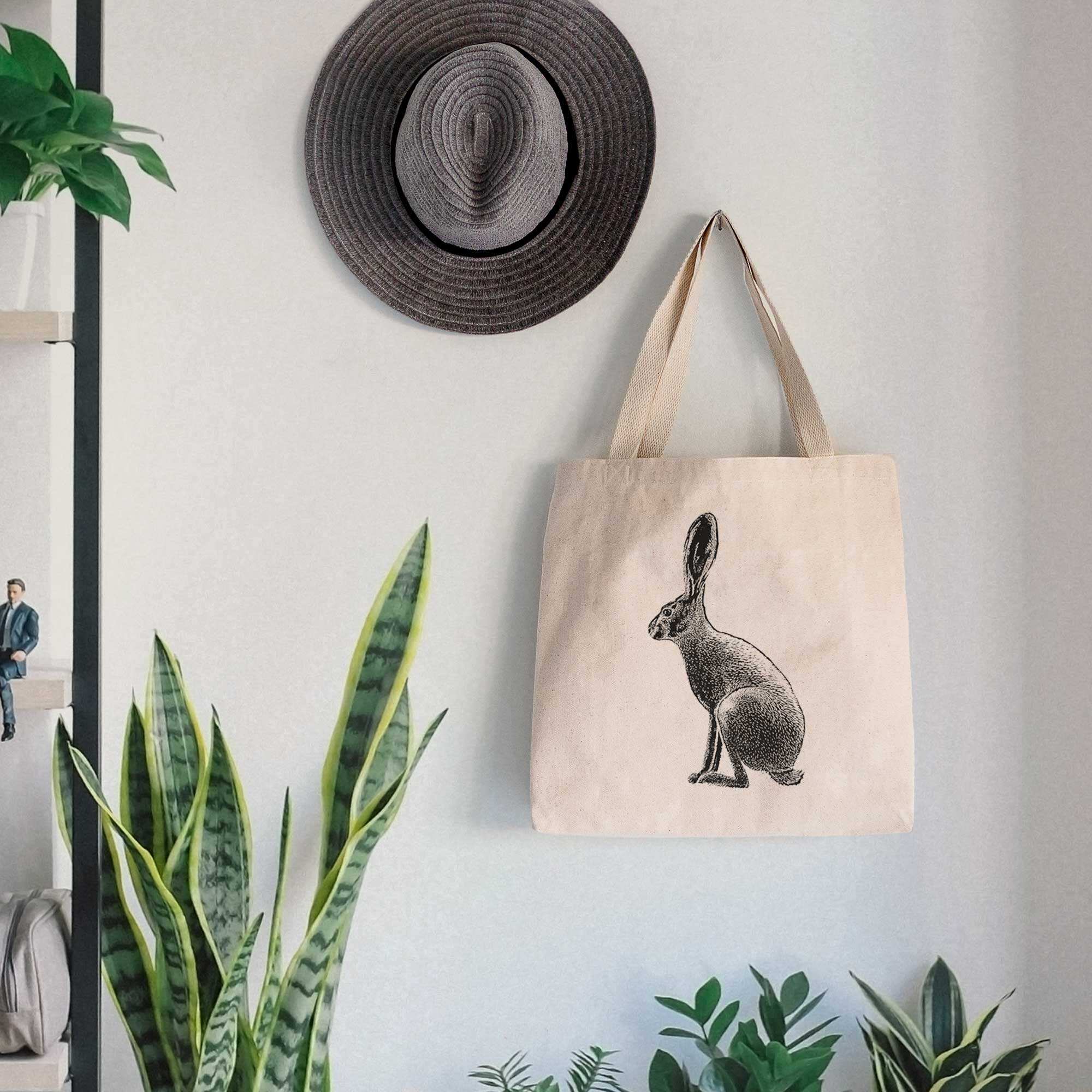 Wild California Hare - Black-tailed Jackrabbit - Tote Bag