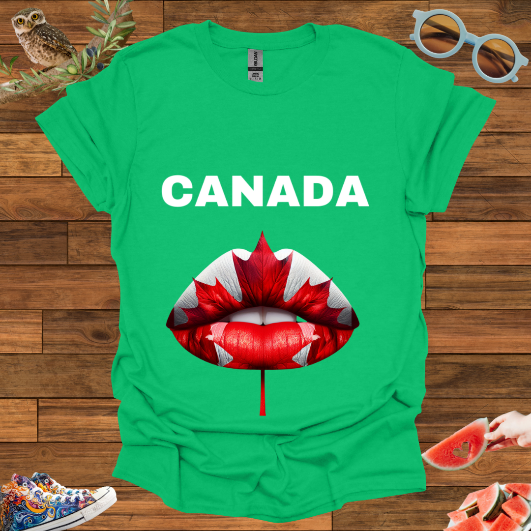 ZCKBDCanada lip T-Shirt