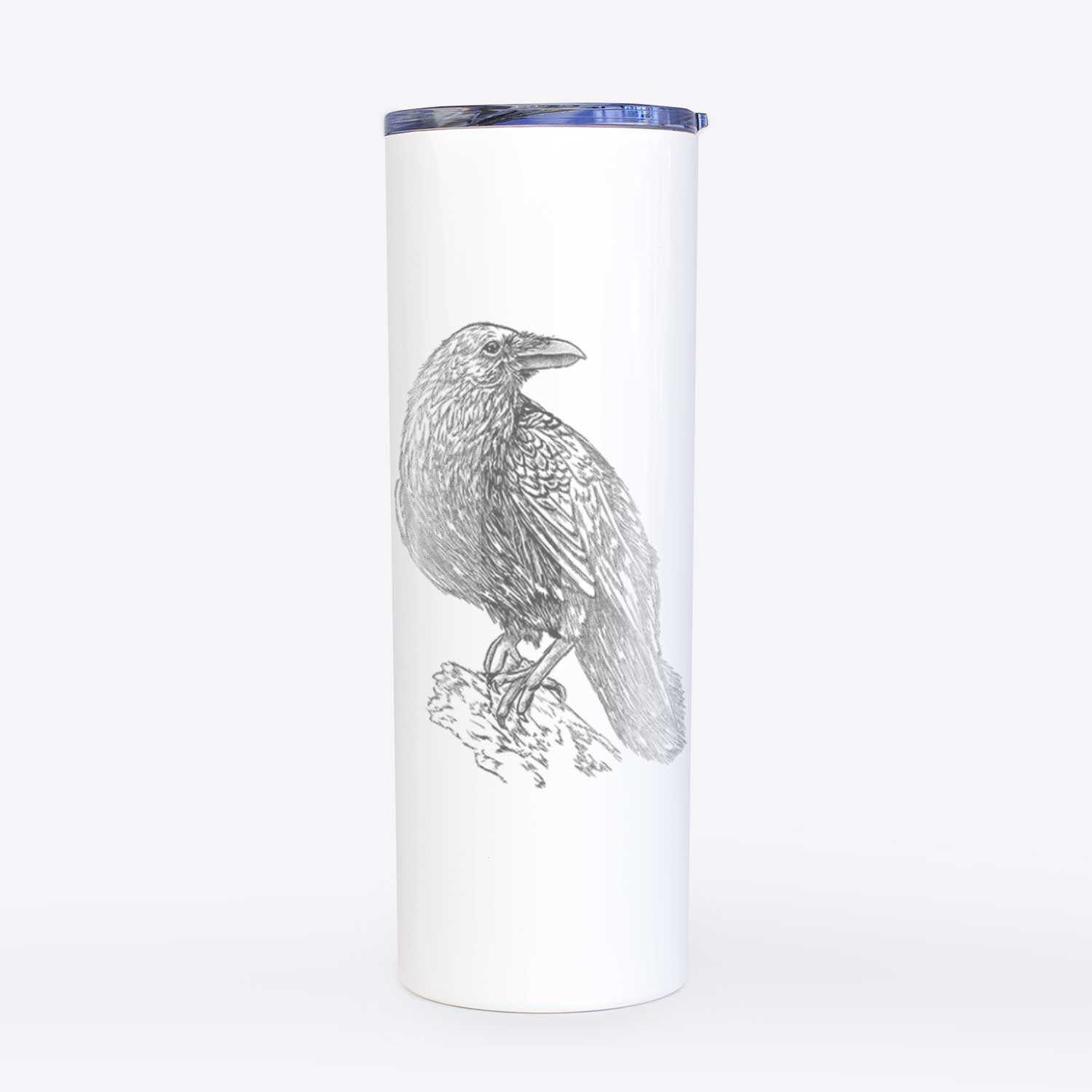 Common Raven - Corvus corax - 20oz Skinny Tumbler
