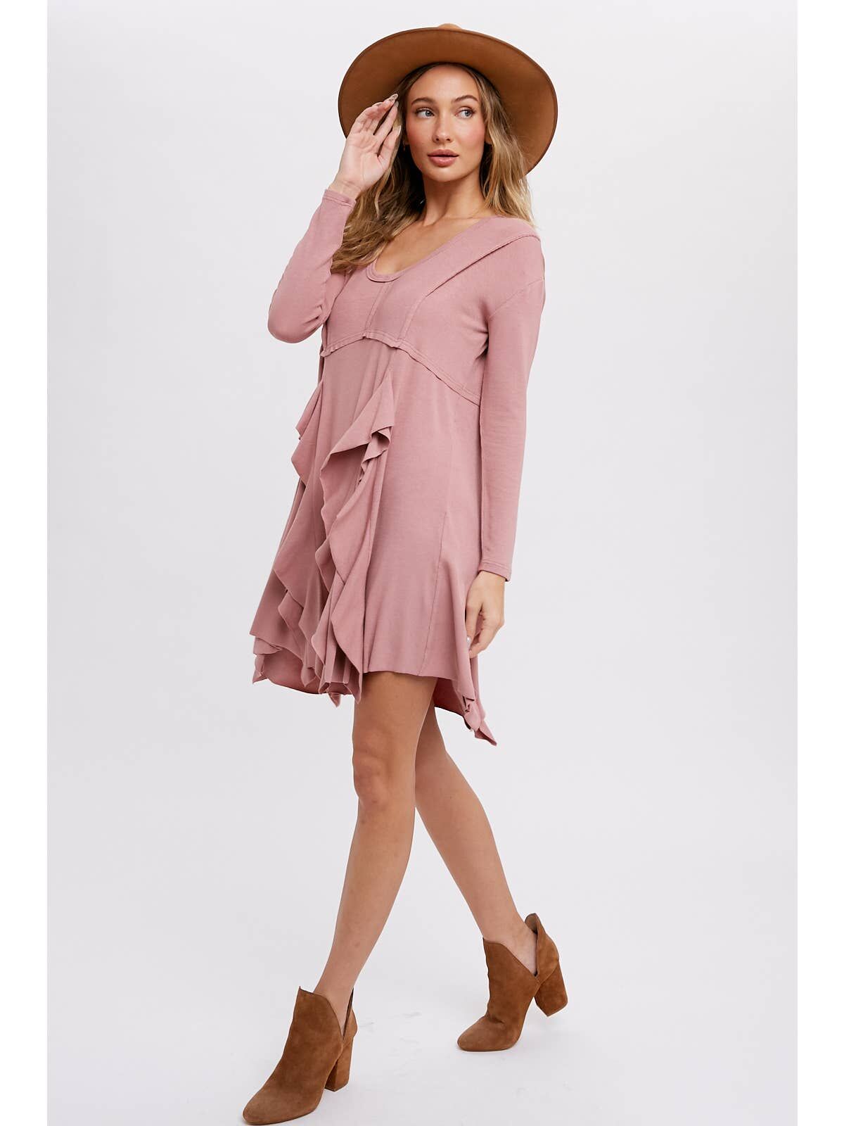 Ruffled Babydoll Dress