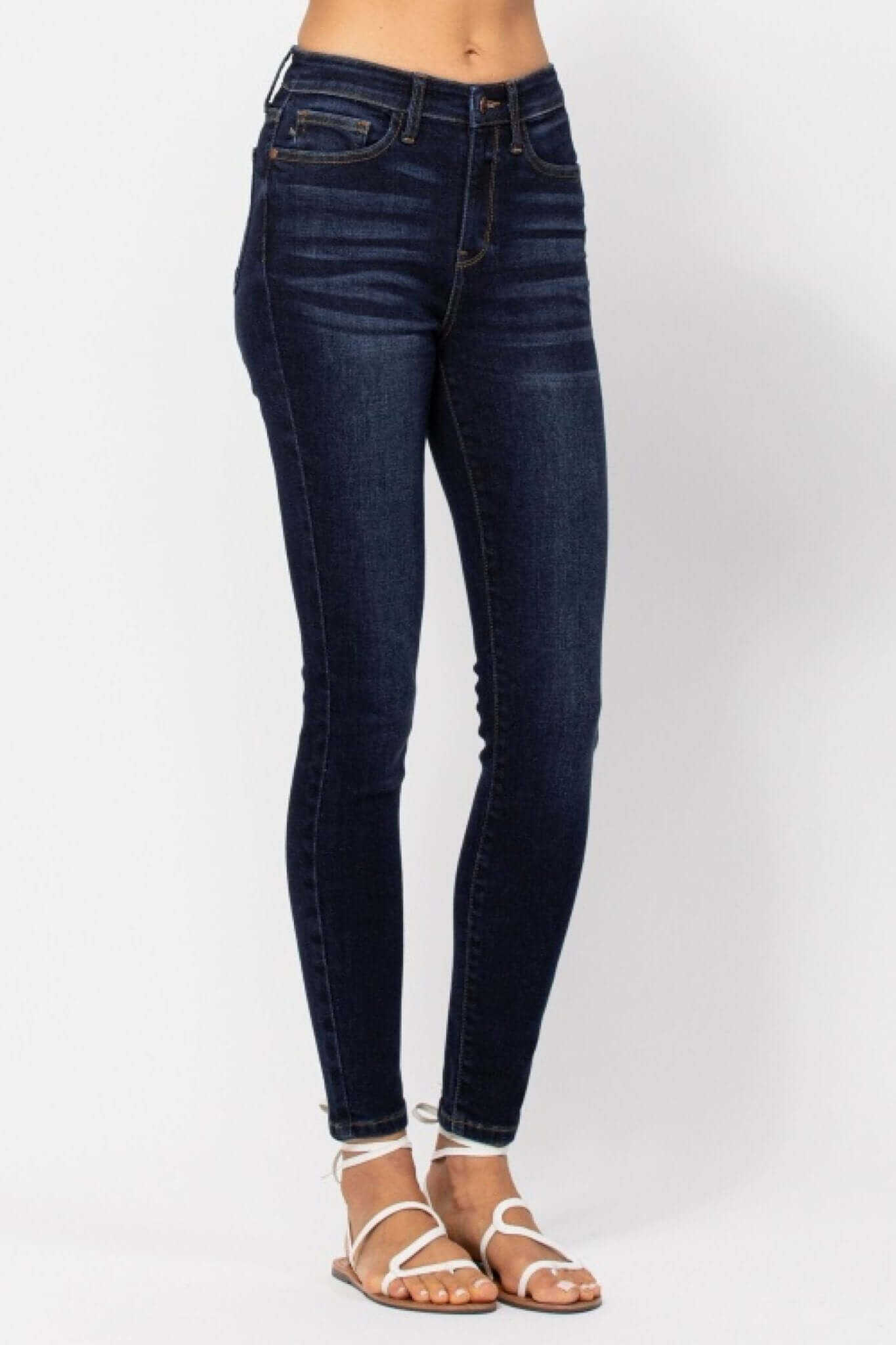 Judy Blue Jeans Classic Dark Wash High Rise Skinny