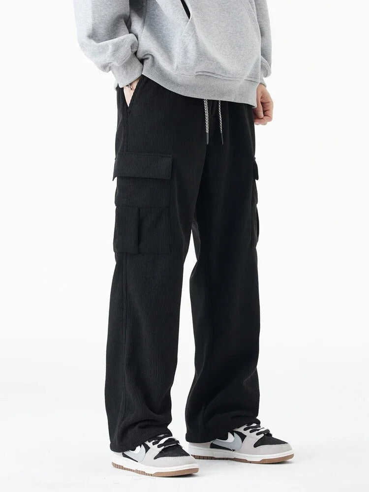 FLEECE LINED CARGO PANTS