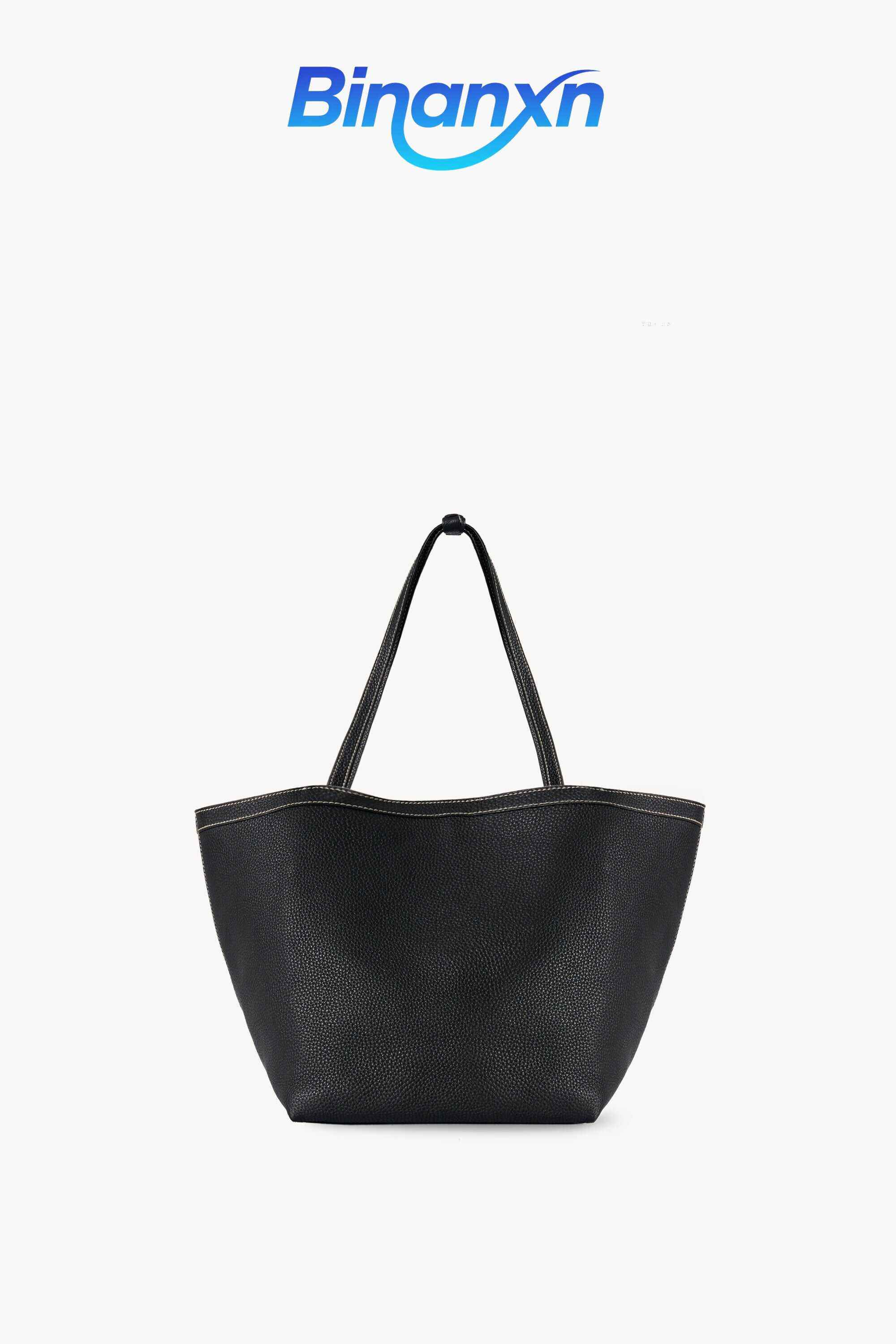 Park Tote Three Stitch Bag in Leather