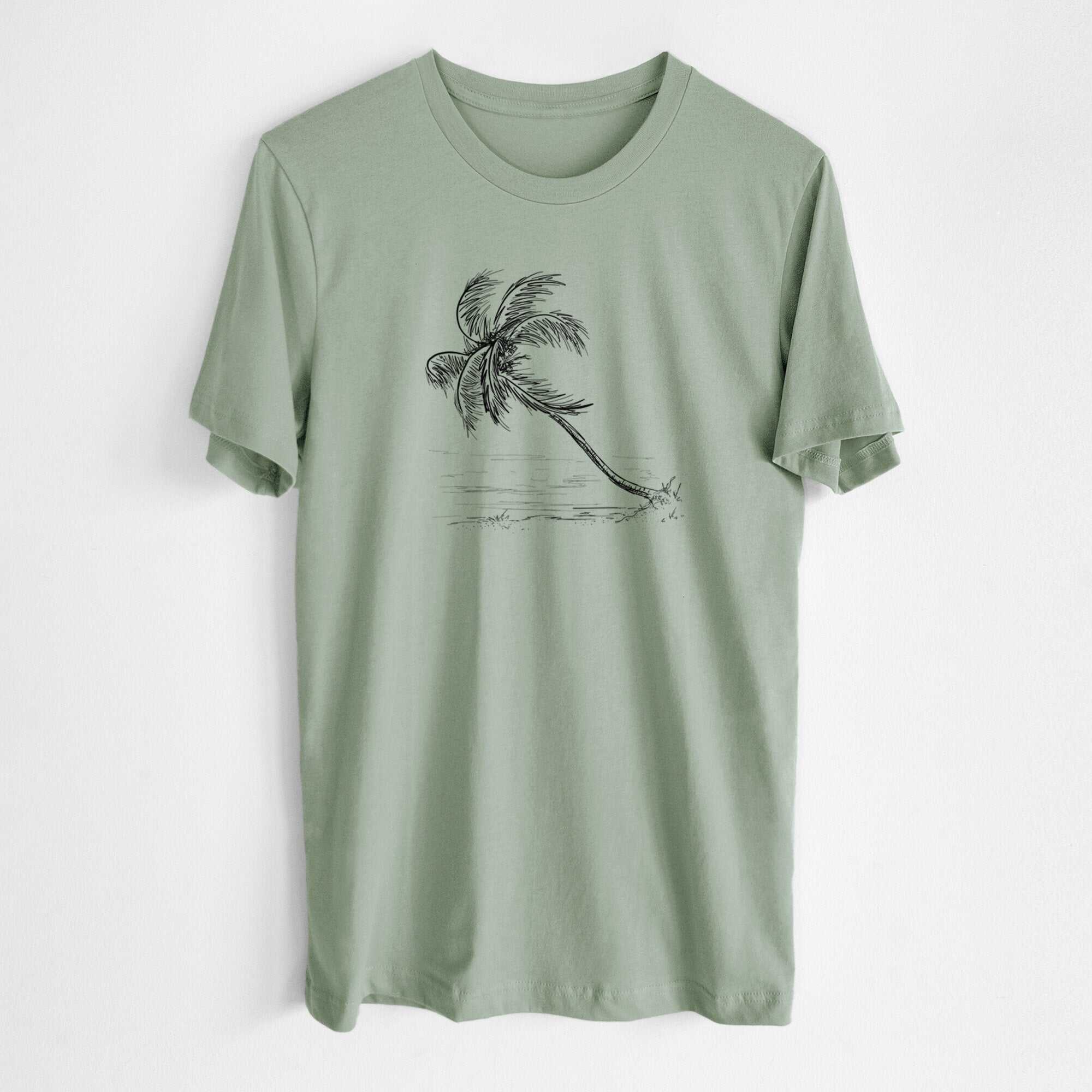 Coconut Palm - Cocos nucifera - Lightweight 100% Cotton Unisex Crewneck