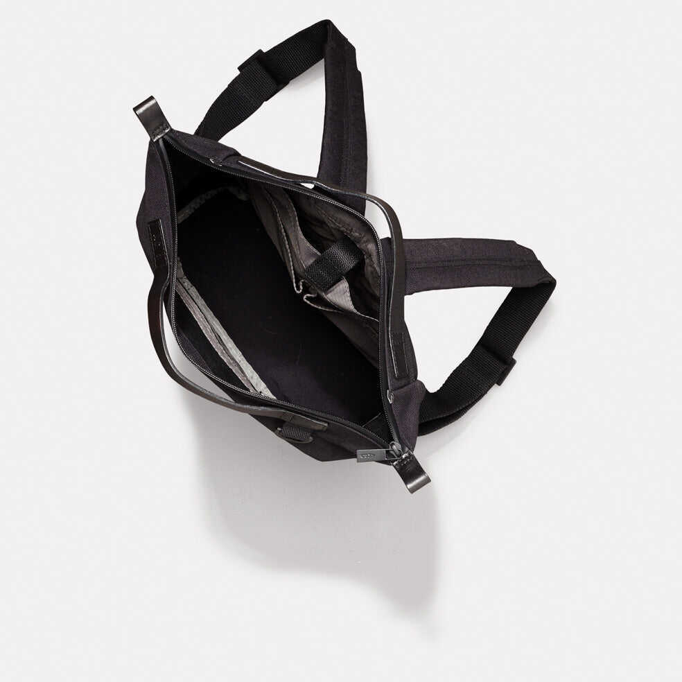 Mini Hoy Travel Cycle Recycled Backpack in Black