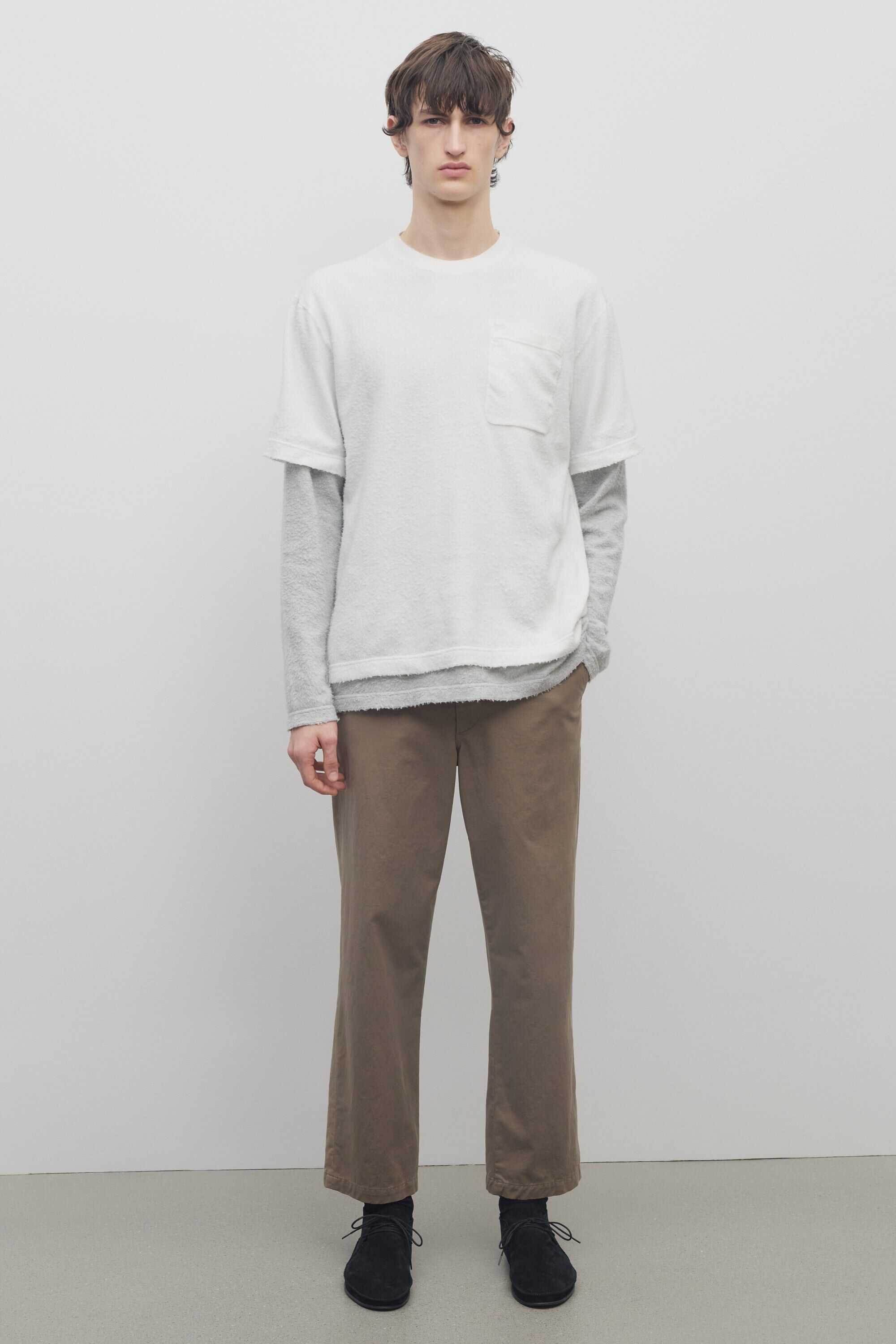 Zack Pant in Cotton and Cashmere