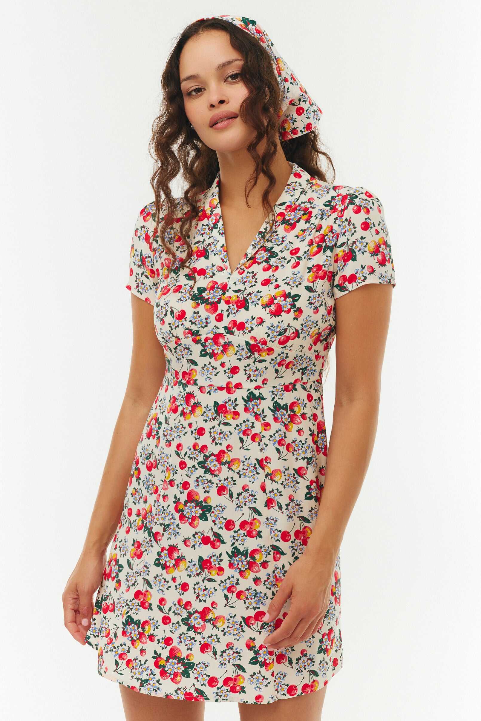 Silk Mini Morgan Dress