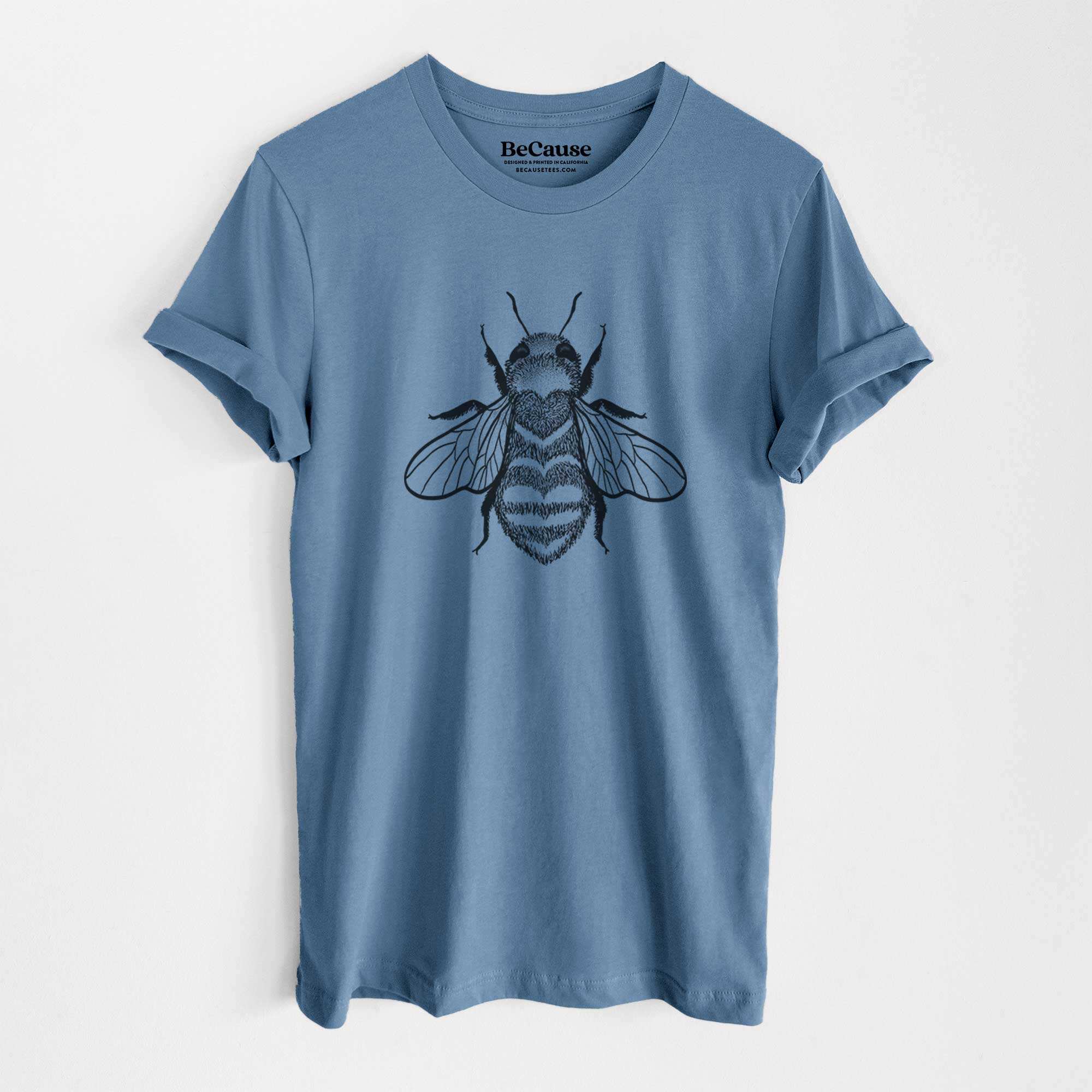 Bee Love - Lightweight 100% Cotton Unisex Crewneck
