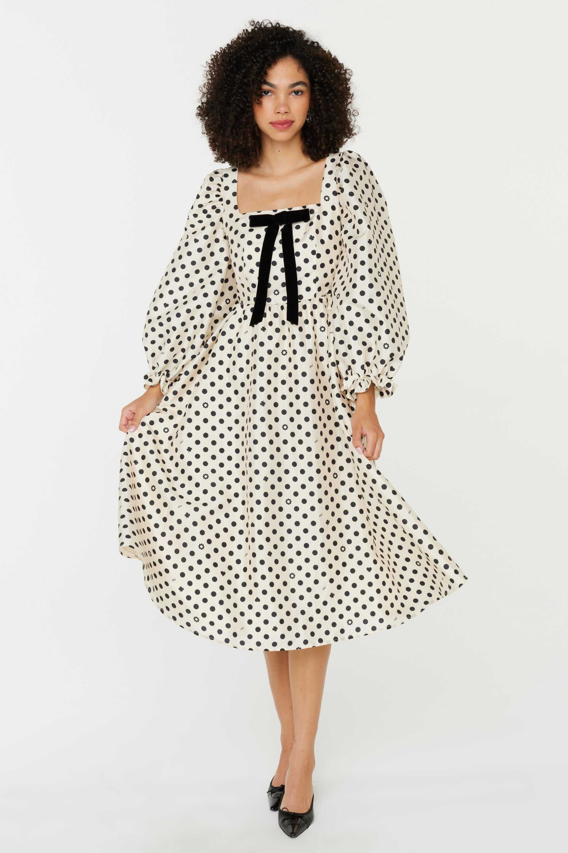 Georgia Dress w. Bow