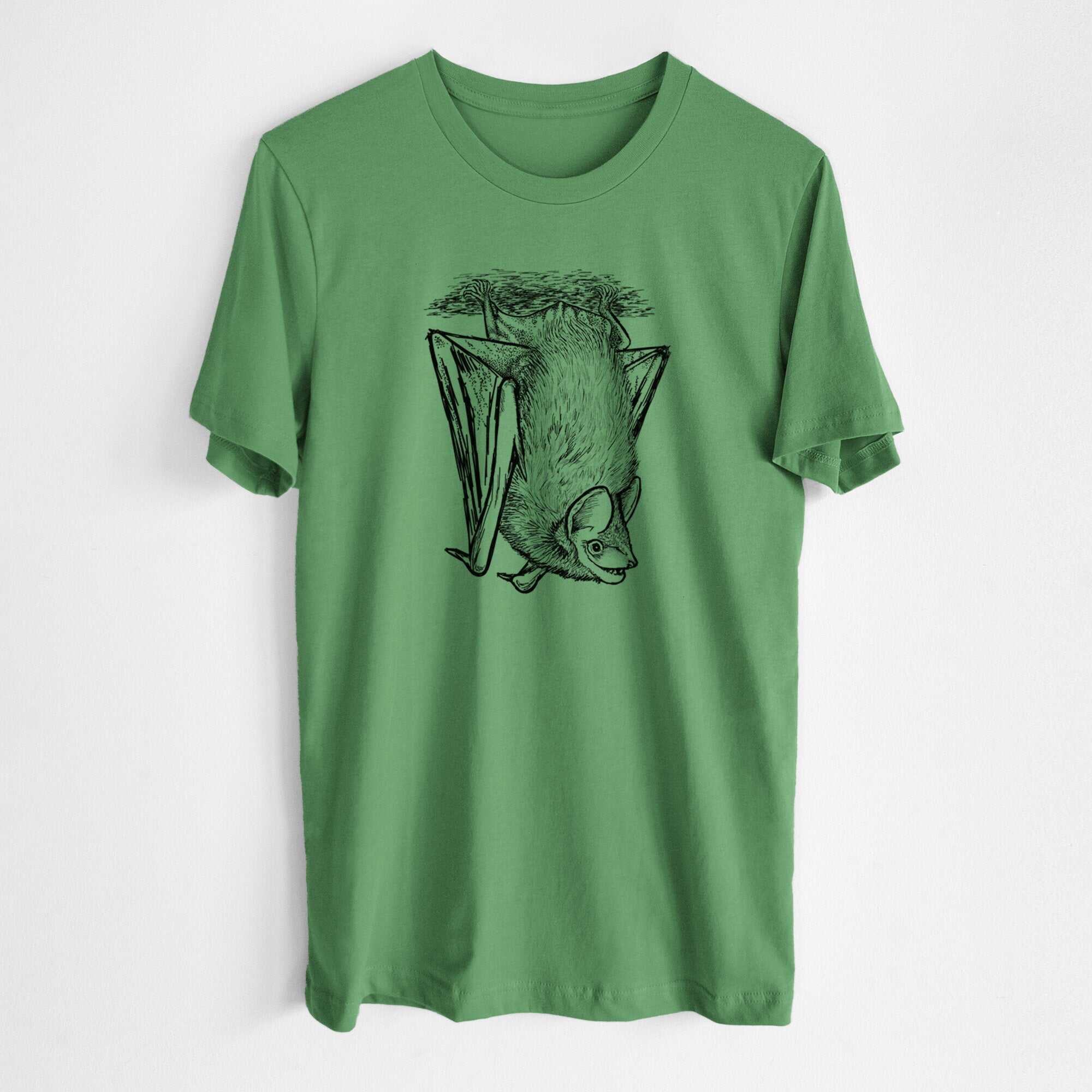 Eptesicus fuscus - Big Brown Bat - Lightweight 100% Cotton Unisex Crewneck