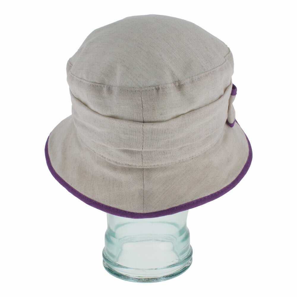 100% Linen  Bucket  Hat