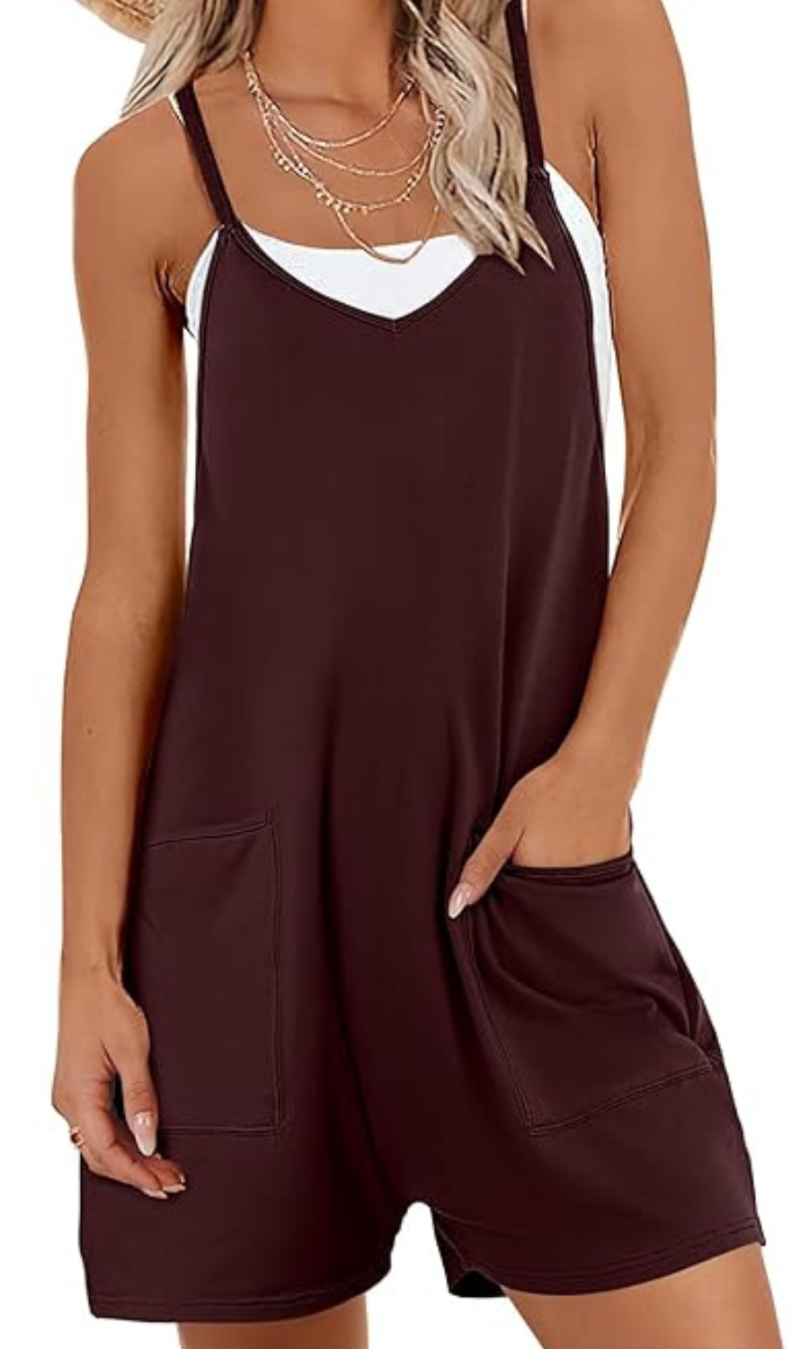 Loose Fit Sleeveless Jumpsuit For Casual Summer And Travel Days