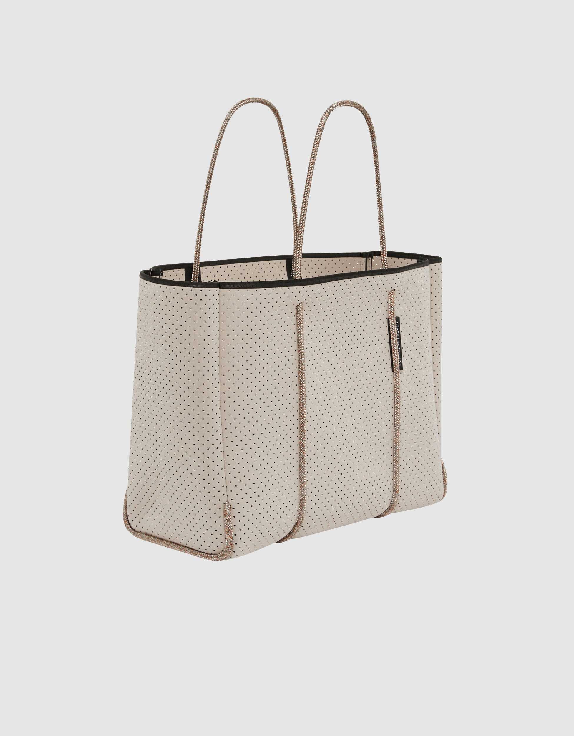Flying Solo tote in stone