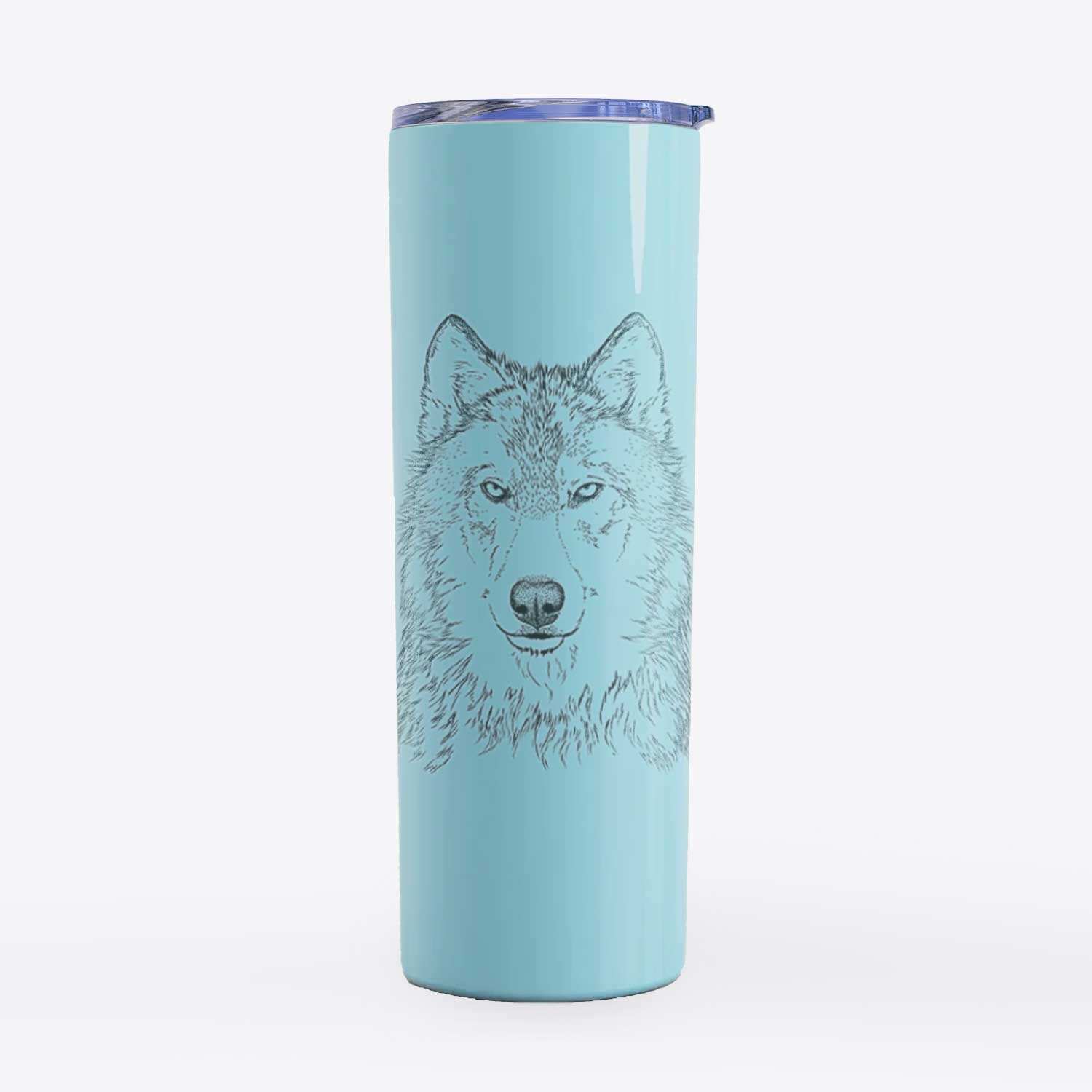 Grey Wolf - Canis lupus - 20oz Skinny Tumbler