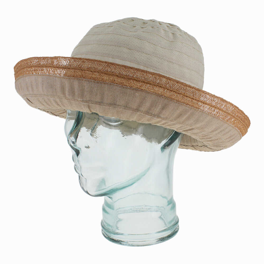 Rolled Brim Sun Hat