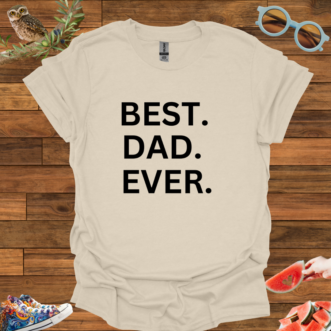 ZCKBDBEST DAD EVER T-Shirt