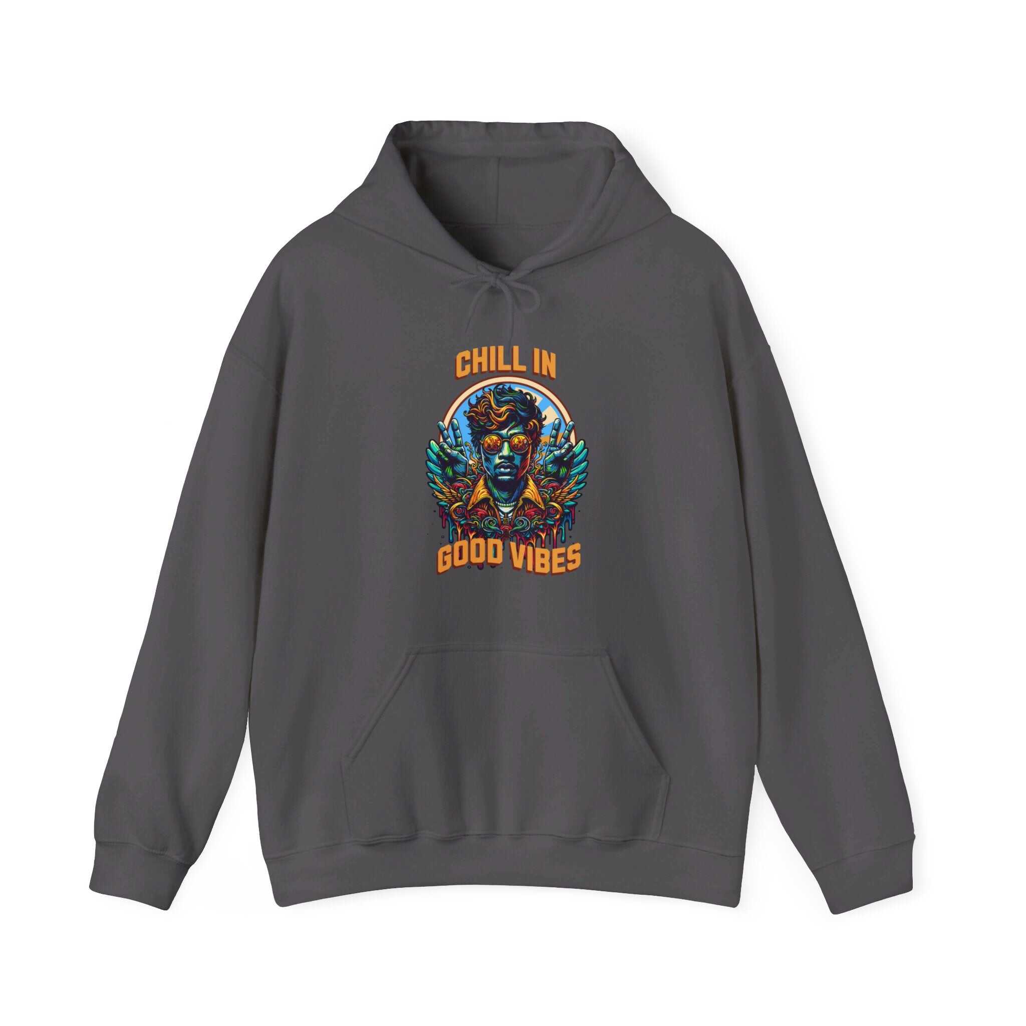 ZCKBDChill in good Vibes. Unisex Heavy Blend™ Hooded Sweatshirt