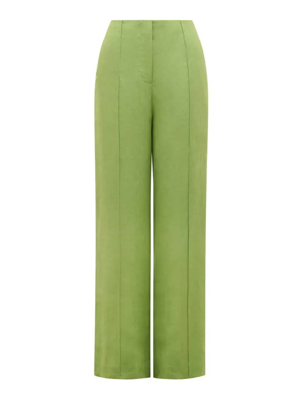 Linen Wide-Leg Pants