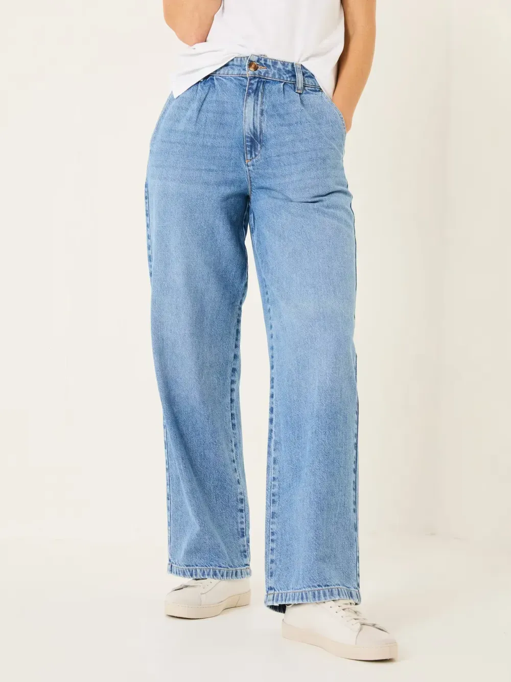 Denim Vintage Wide Leg Jeans