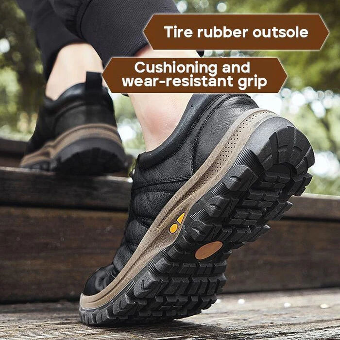 Men's Waterproof Comfy Arch Support Lightweight Orthopedic Walking Shoes