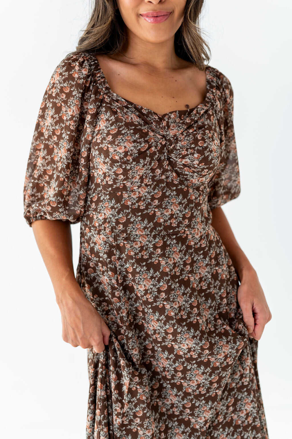 Larissa Floral Dress - Size Small, 2X, & 3X Left