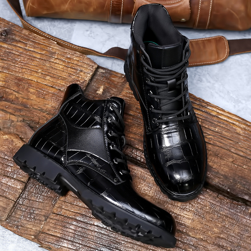 Men's Genuine Leather Comfortable Handmade Dress Boots