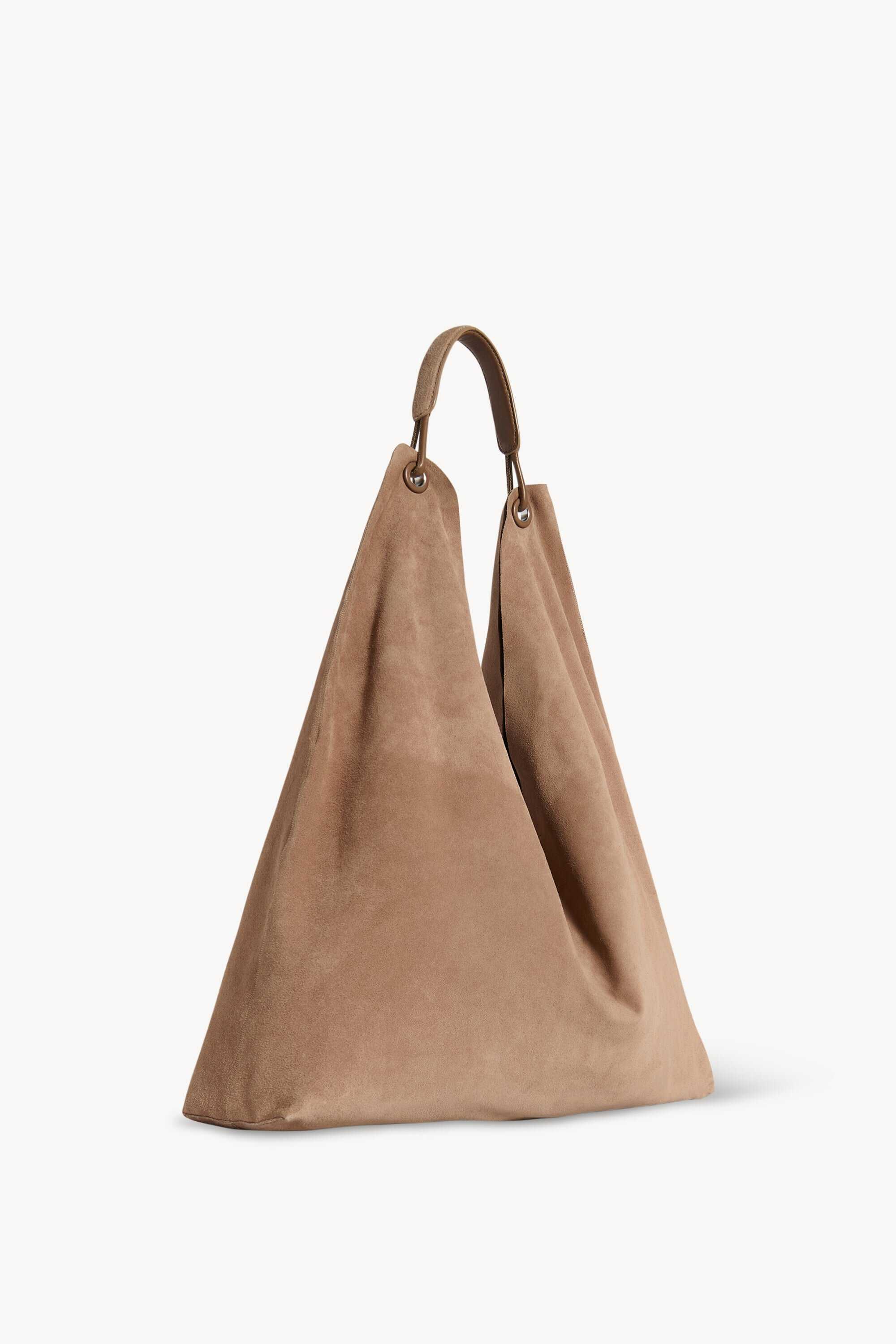 Bindle Three Bag in Suede