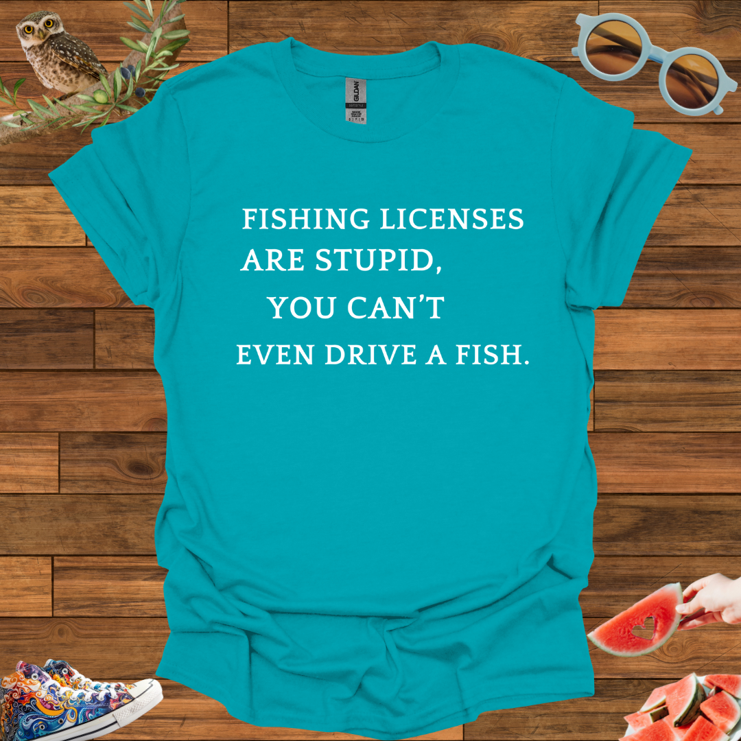 ZCKBDFishing Licenses T-Shirt