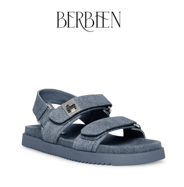 Mona Sandal DENIM FABRIC