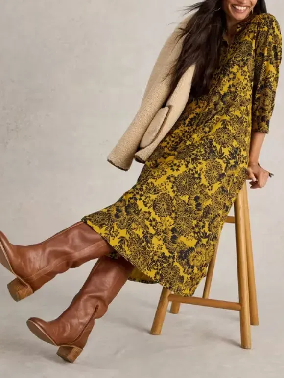 Rua Maxi Jersey Shirt Dress