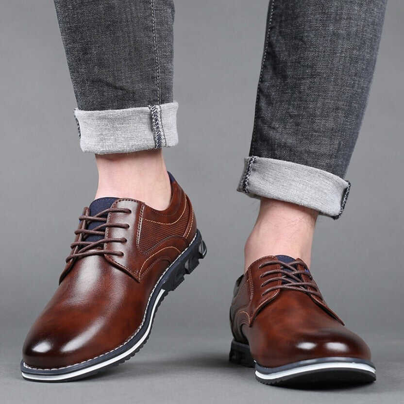 Men's Fashionable Premium Oxford Royal Dress Shoes Comfortable Lightweight Durable