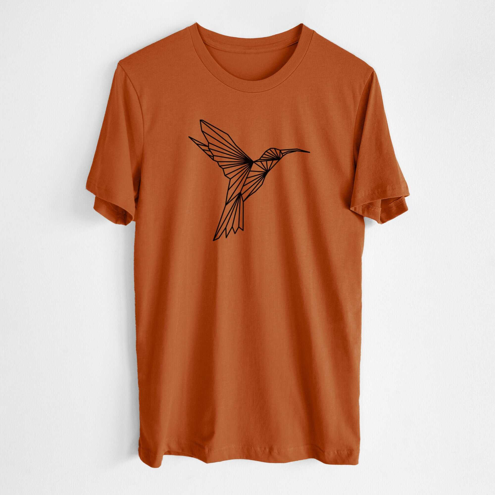 Geometric Hummingbird - Lightweight 100% Cotton Unisex Crewneck