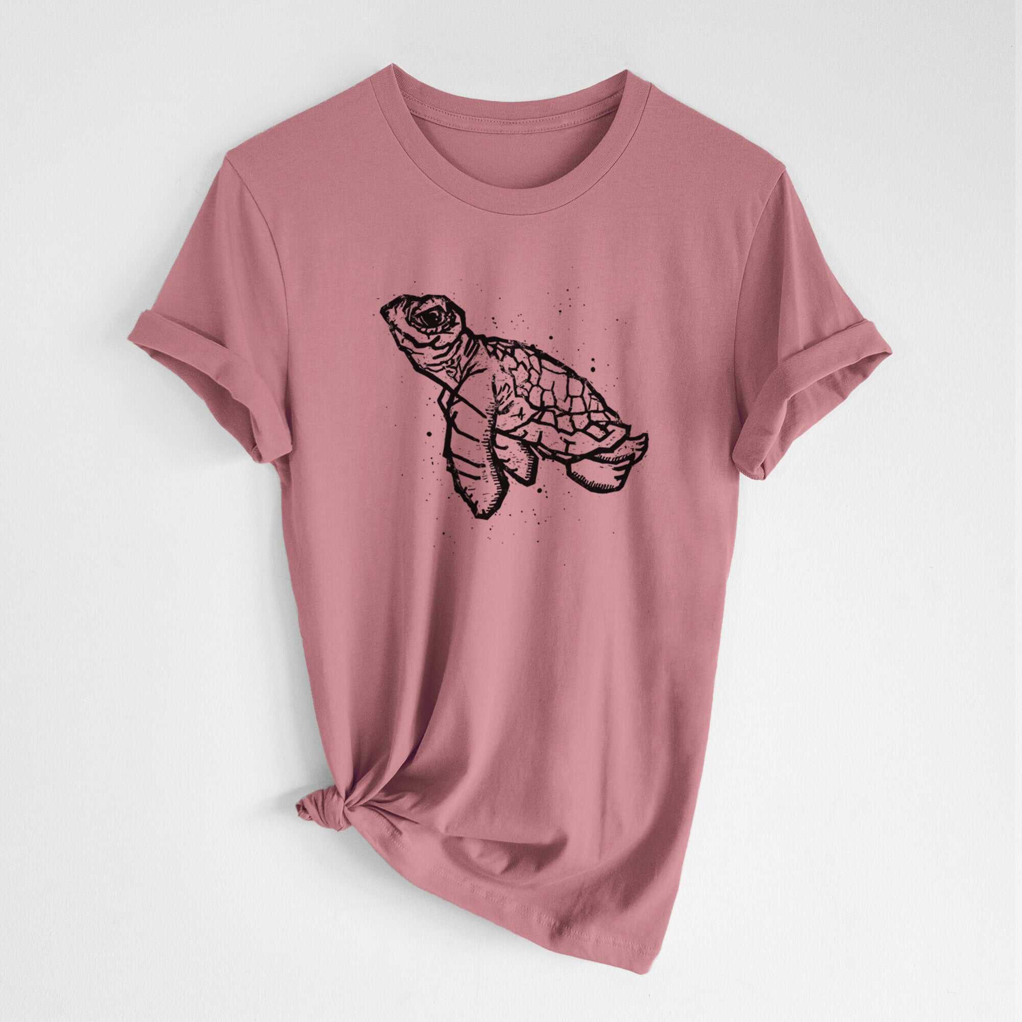Baby Sea Turtle - Lightweight 100% Cotton Unisex Crewneck